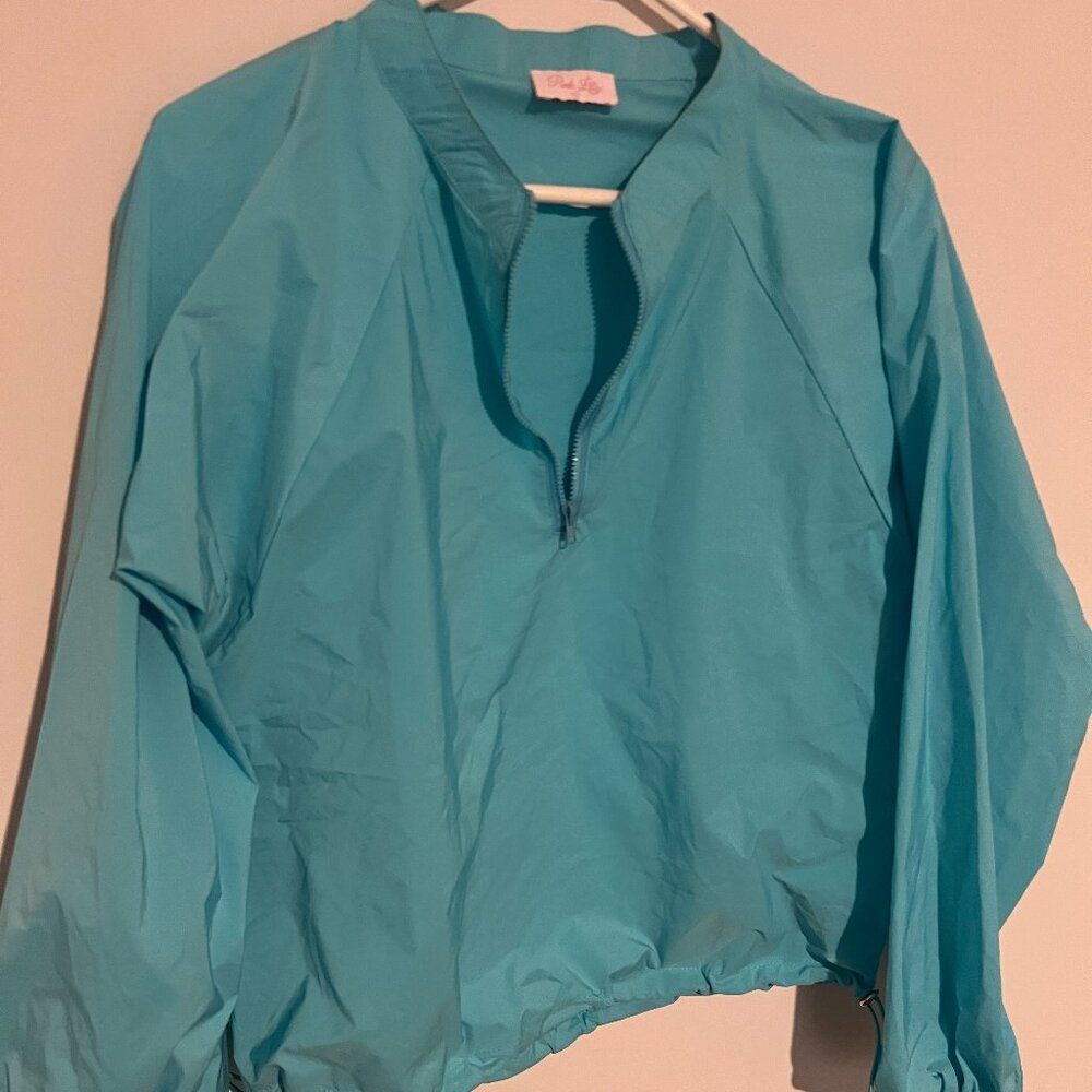 Pink Lily small raincoat‎ windbreaker jacket